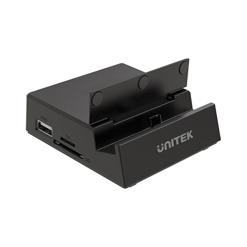 Unitek USB-C Desktop Multimedia Gaming Station (D1009A)(Black)