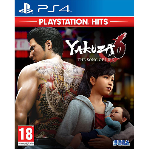 Yakuza 6: The Song of Life Playstation Hits - (R2)(Eng)(PS4)