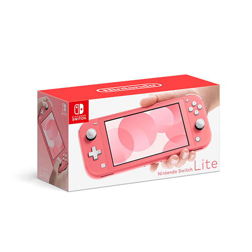 Nintendo Switch Lite - (Coral Pink)(Import Set)
