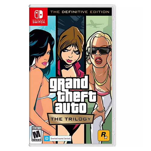 Grand Theft Auto: The Trilogy Definitive Edition - (Asia)(Eng/Chn)(Switch)