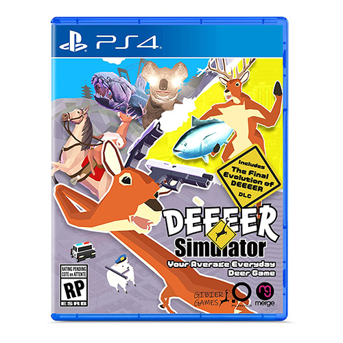 DEEEER Simulator: Your Average Everyday Deer Game - (RALL)(Eng)(PS4) (PROMO)