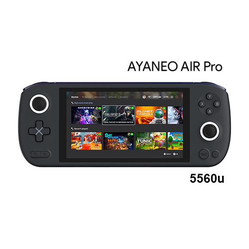 AYANEO Air Pro 5560U (16GB + 1TB) Ultra-thin & Light OLED Windows Gaming Handheld - (Polar Black)