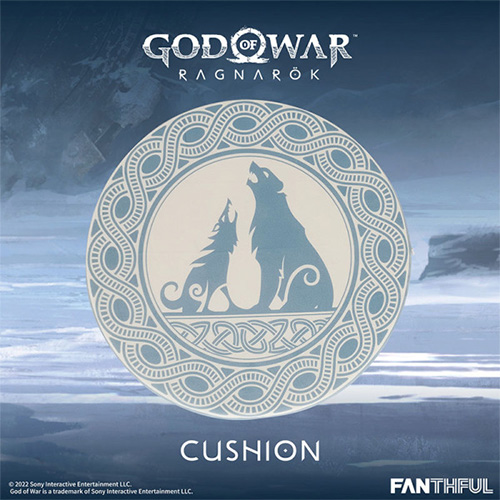 Fanthful God of War Ragnarok Cushion