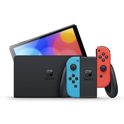 Nintendo Switch (OLED Model) - Neon (Import Set)