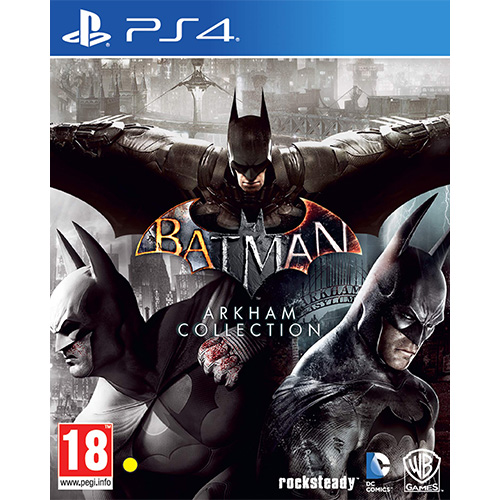 Batman Arkham Collection 3 In 1 (Arkham Asylum + Arkham City + Arkham Knight) - (R2)(Eng)(PS4)