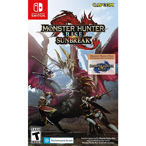 Monster Hunter Rise : Sunbreak (Base Game + DLC)(US)(Eng)(Switch)