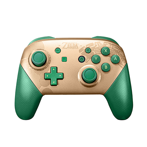 Nintendo Switch Pro Controller - Zelda Tears of The Kingdom (Gold/Green) (OEM)