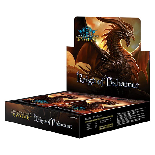 Shadowverse Evolved English Reign of Bahamut Booster [Box] [TCG] (PROMO)